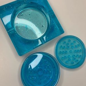 Sky Blue Stoner Girl Set